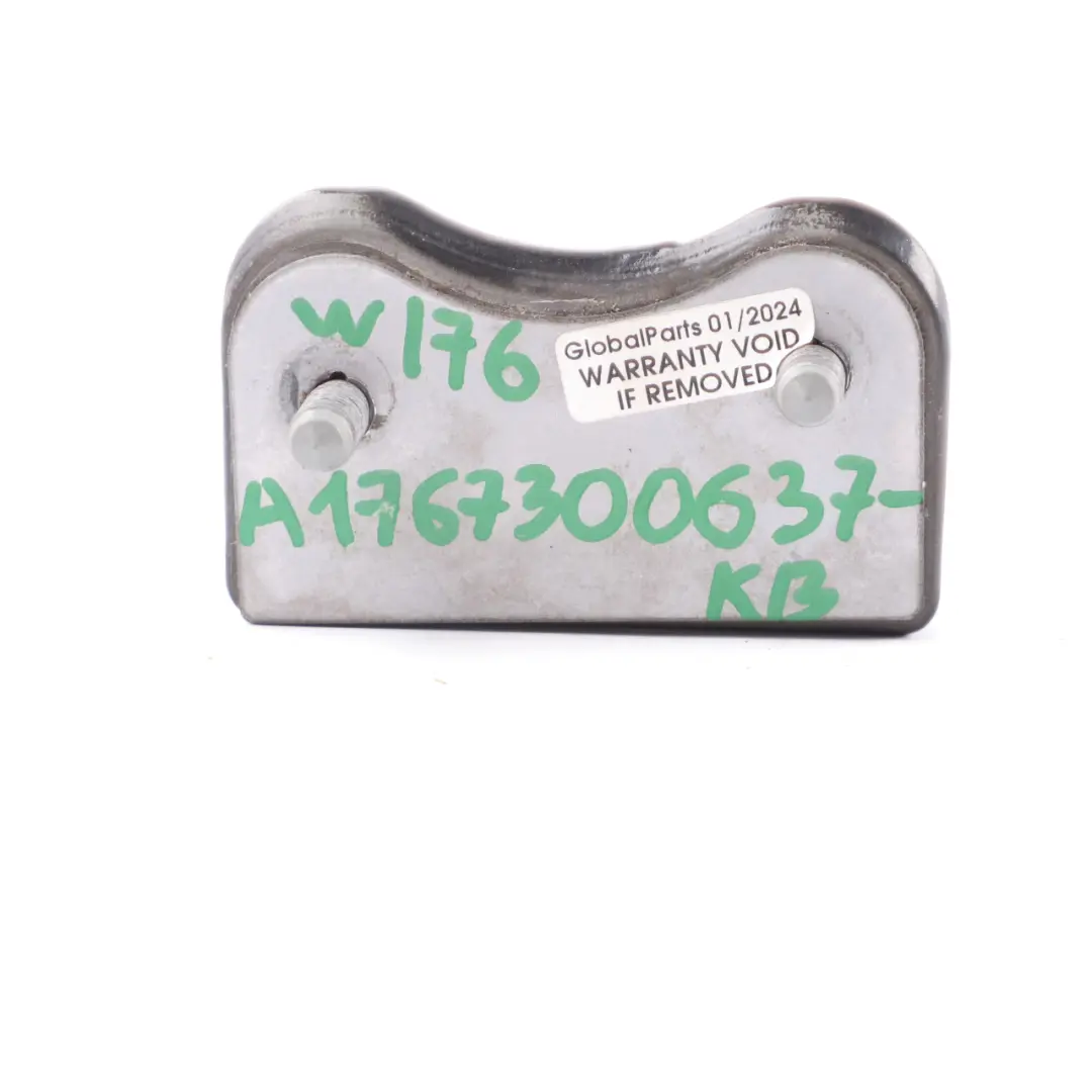 Door Hinge Rear Right O/S Top Upper Kosmos Black Metallic 191 to Mercedes W176 with Part number A1767300637 Mercedes W176 Door Hinge Rear Right O/S Top Upper Kosmos Black Metallic 191 - SKU A1767300637-KB - Part number A1767300637