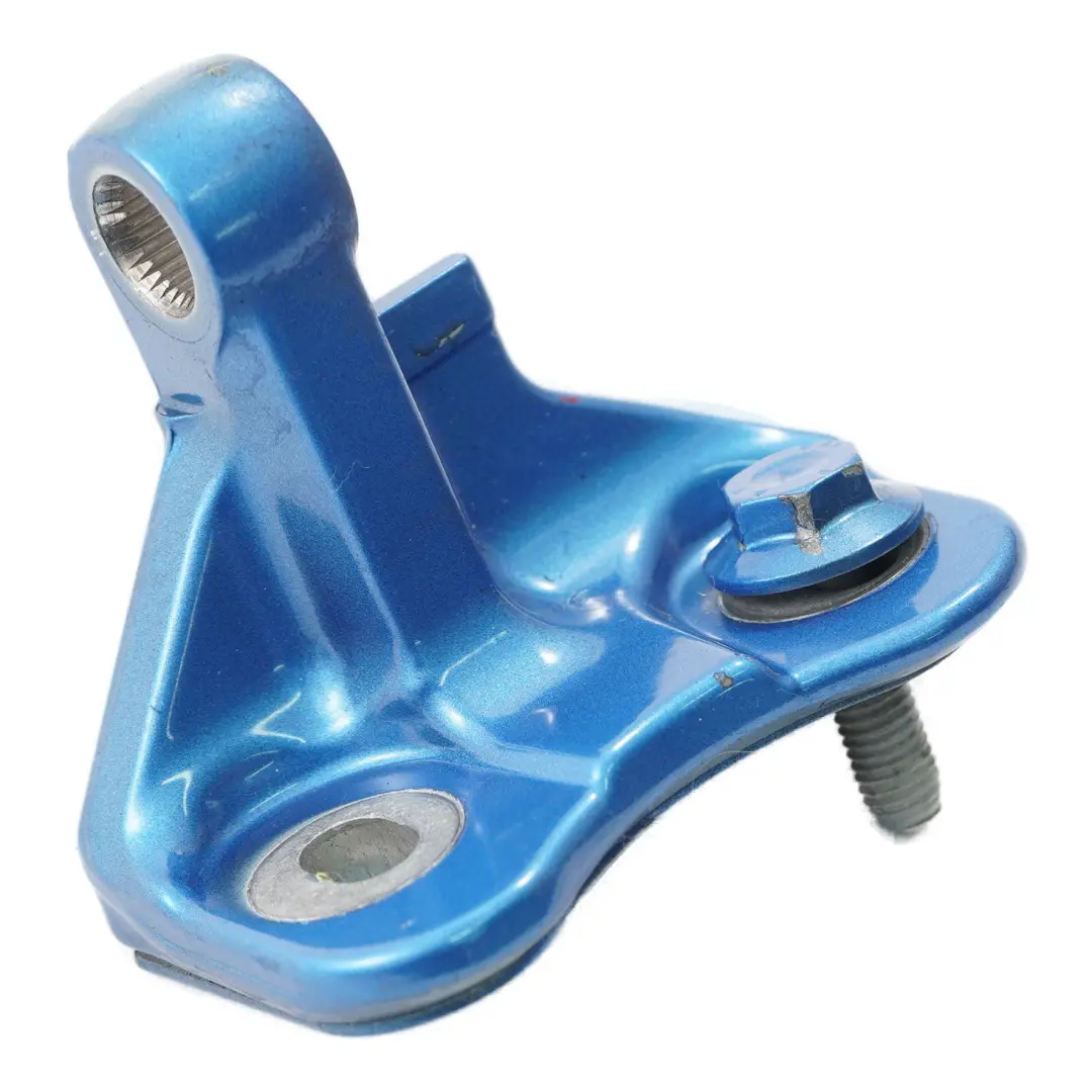 Right O/S Door Top Upper Hinge South Seas Blue - 162 to Mercedes W176 Rear with Part number A1767300637 Mercedes W176 Rear Right O/S Door Top Upper Hinge South Seas Blue - 162 - SKU A1767300637-SSB1 - Part number A1767300637