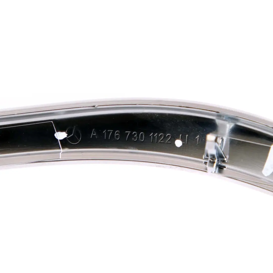 Mercedes W176 Door Strip Trim Cover Armrest Rear Left N/S Chrome - SKU A1767301122 - Part number A1767301122