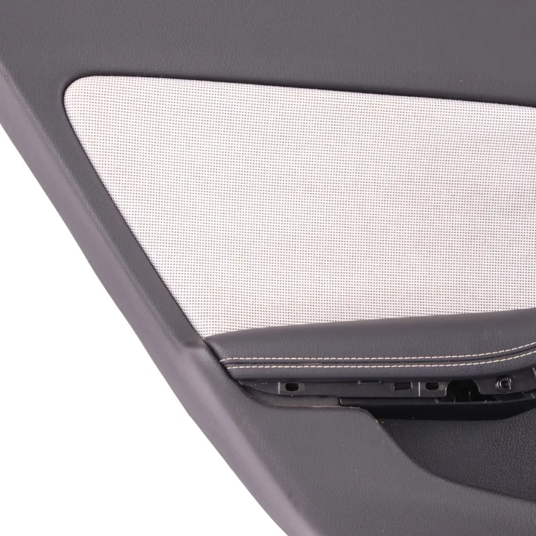Mercedes W176 Door Card Trim Rear Left N/S Trim Panel Cloth Beige White - SKU A1767303100 - Part number A1767303100