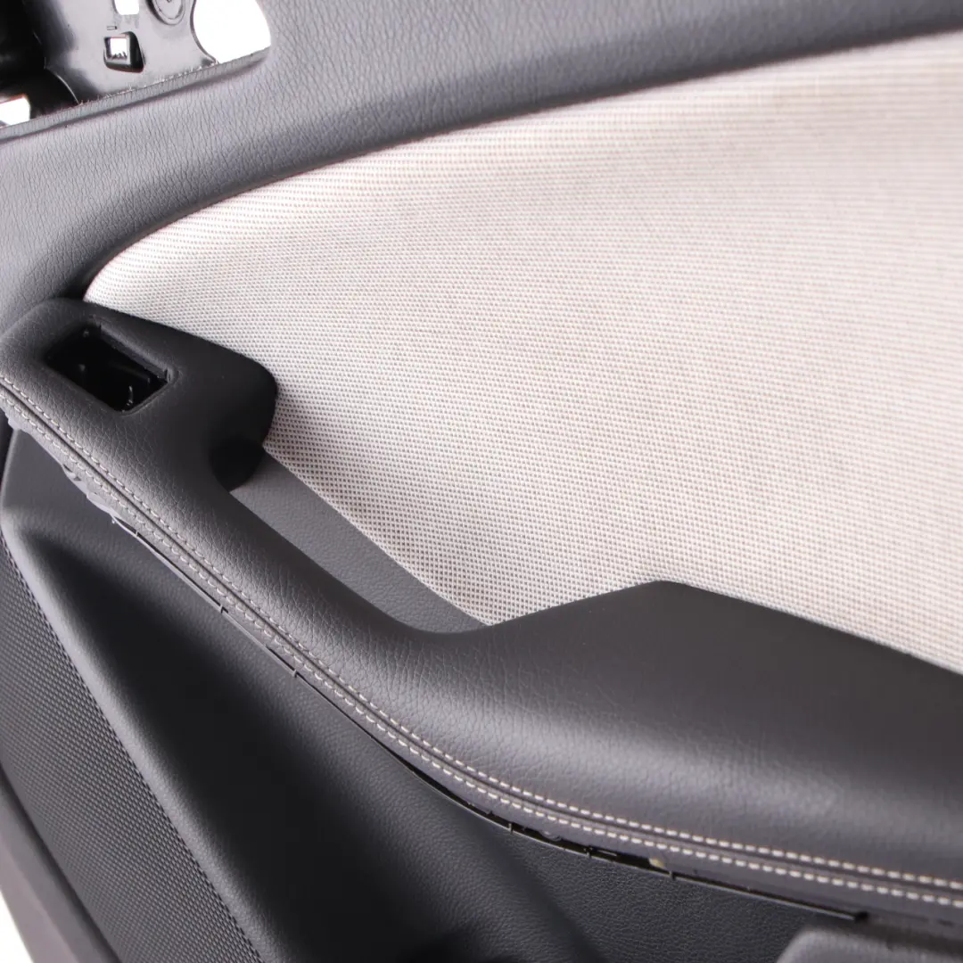 Door Card Trim Rear Right O/S Trim Panel Cloth Beige White to Mercedes W176 with Part number A1767303200 Mercedes W176 Door Card Trim Rear Right O/S Trim Panel Cloth Beige White - SKU A1767303200 - Part number A1767303200