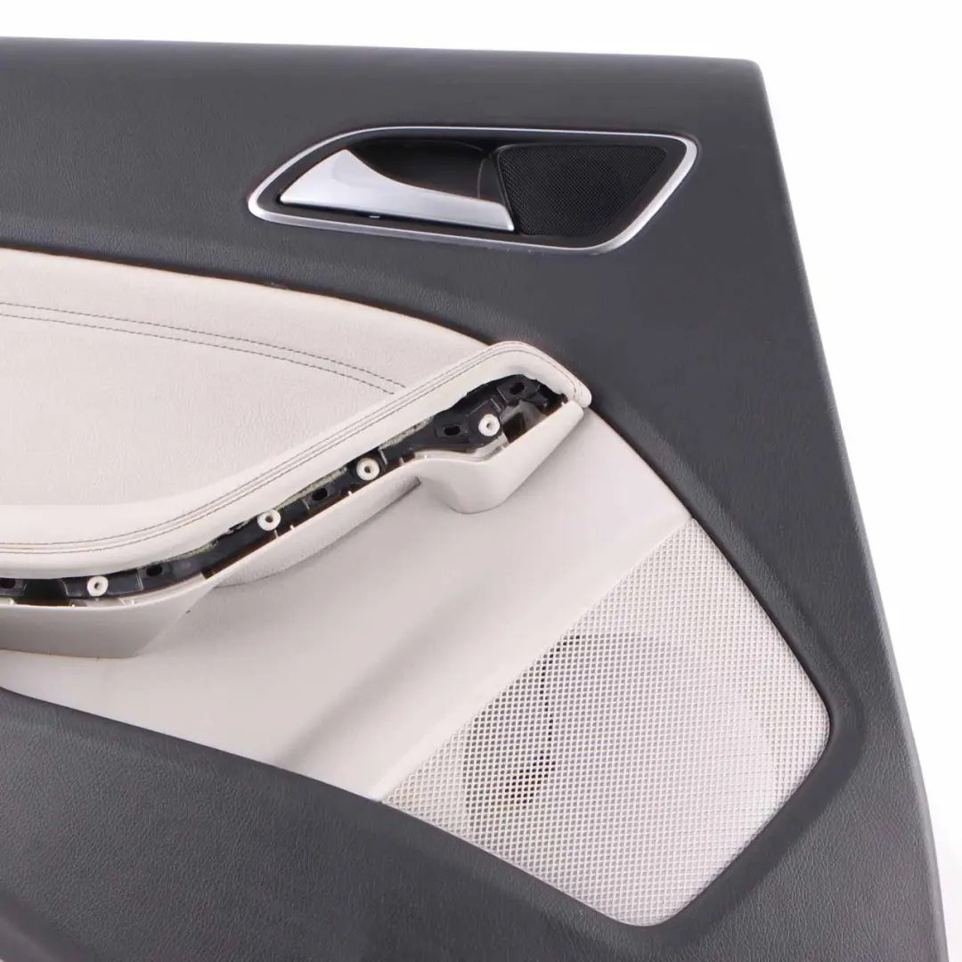 Door Card Trim Rear Left N/S Trim Panel Imitation Leather to Mercedes W176 with Part number A1767303300 Mercedes W176 Door Card Trim Rear Left N/S Trim Panel Imitation Leather - SKU A1767303300-1 - Part number A1767303300