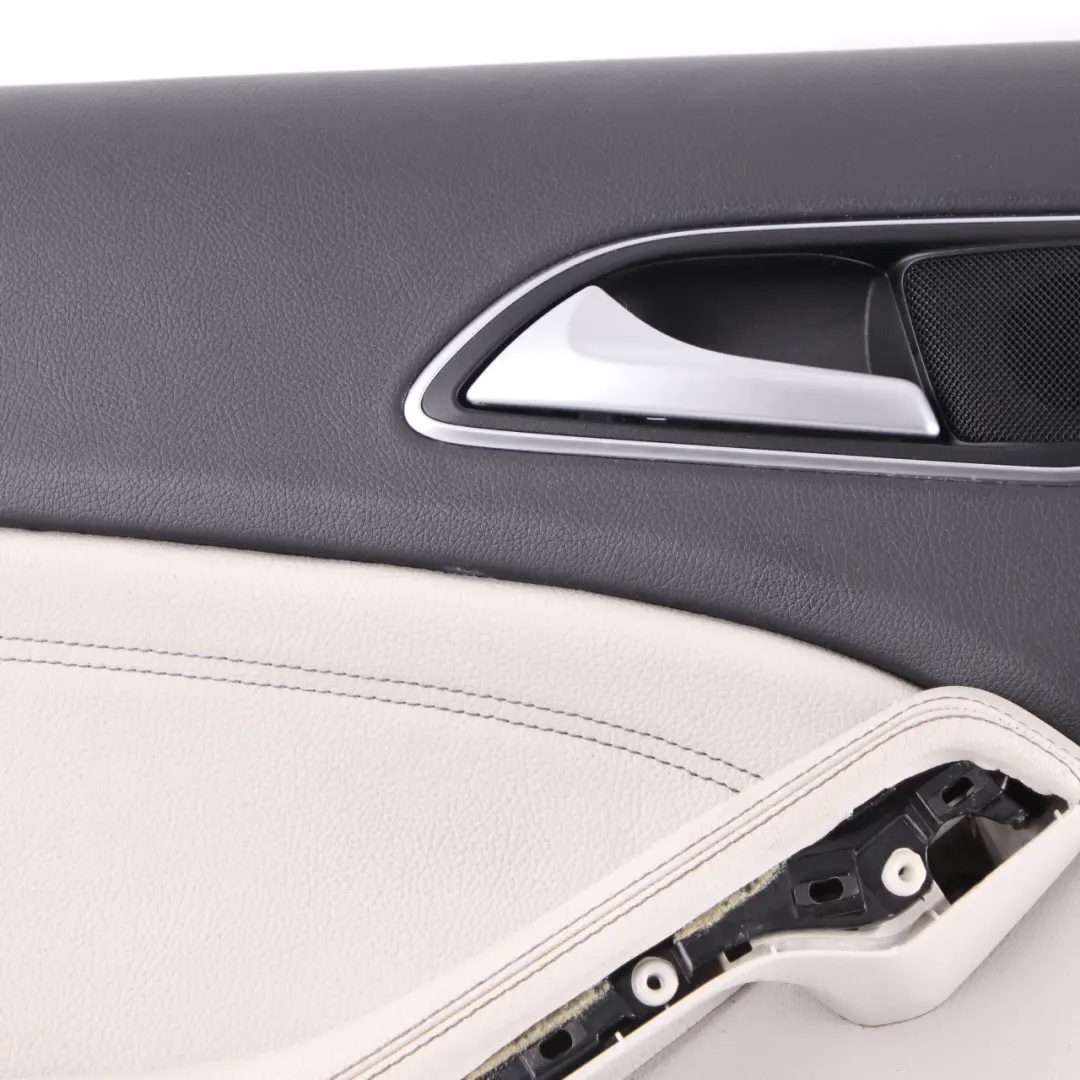 Door Card Trim Rear Left N/S Trim Panel Imitation Leather to Mercedes W176 with Part number A1767303300 Mercedes W176 Door Card Trim Rear Left N/S Trim Panel Imitation Leather - SKU A1767303300-1 - Part number A1767303300