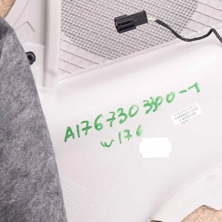 Door Card Trim Rear Left N/S Trim Panel Imitation Leather to Mercedes W176 with Part number A1767303300 Mercedes W176 Door Card Trim Rear Left N/S Trim Panel Imitation Leather - SKU A1767303300-1 - Part number A1767303300