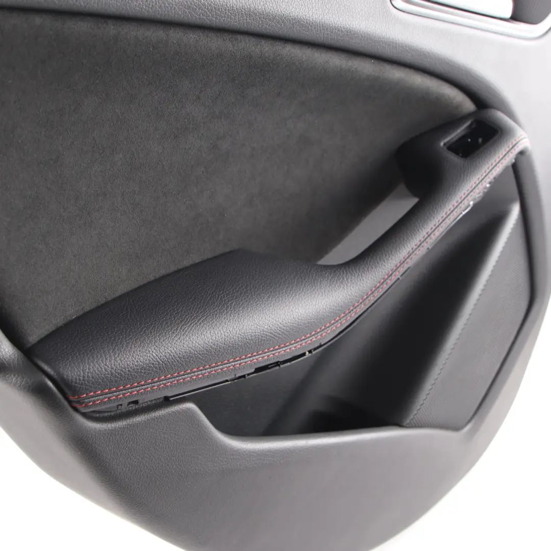 Mercedes W176 Tapicerka Boczek Drzwi Tylna Lewa Skóra Czarna - SKU A1767303500 - Numer Części A1767303500