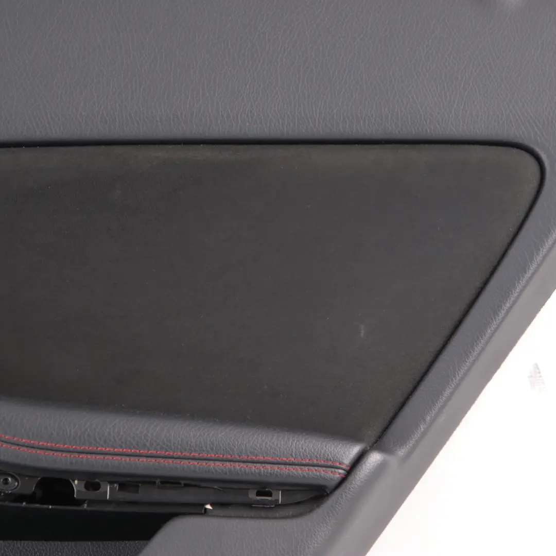 Mercedes W176 Tapicerka Boczek Drzwi Tylny Prawy Skóra Czarna - SKU A1767303600 - Numer Części A1767303600