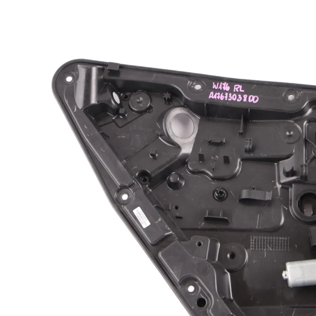  Window Lifter Regulator Mercedes W176 Rear Left N/S Door Card Panel - SKU A1767303800-1 - Part number A1767303800