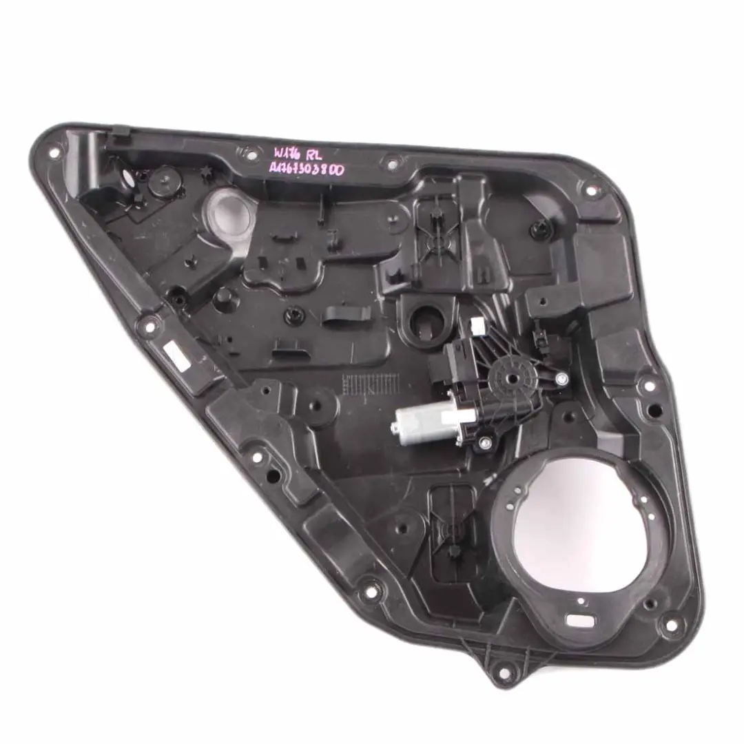 Fensterheber-Regulator Mercedes W176 Hinten Links Tür Karte Panel für mit Teilenummer A1767303800 Fensterheber-Regulator Mercedes W176 Hinten Links Tür Karte Panel - SKU A1767303800 - Teilenummer A1767303800