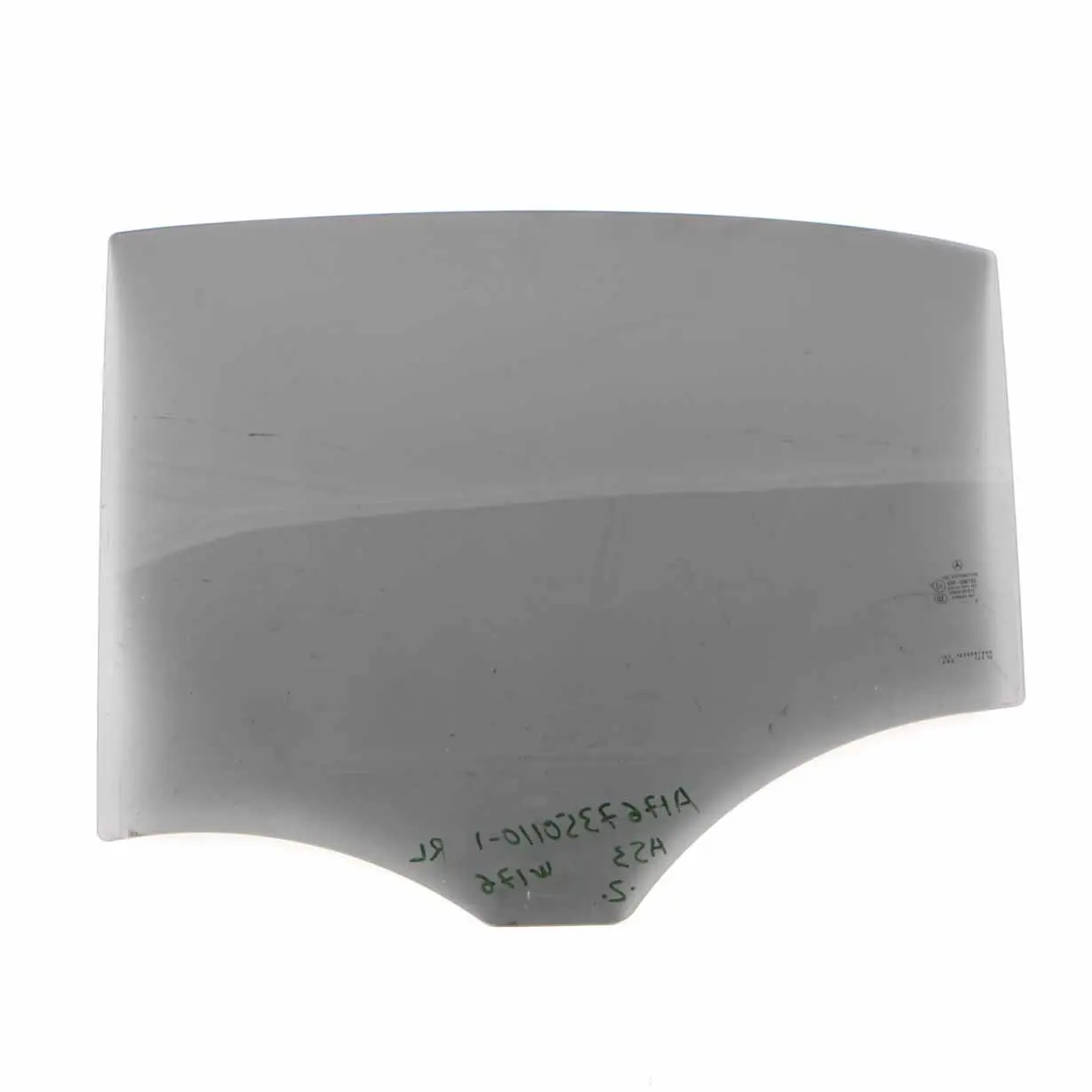 Mercedes W176 Vetro Porta Posteriore Sinistra Vetro Nero AS3 A1767350110