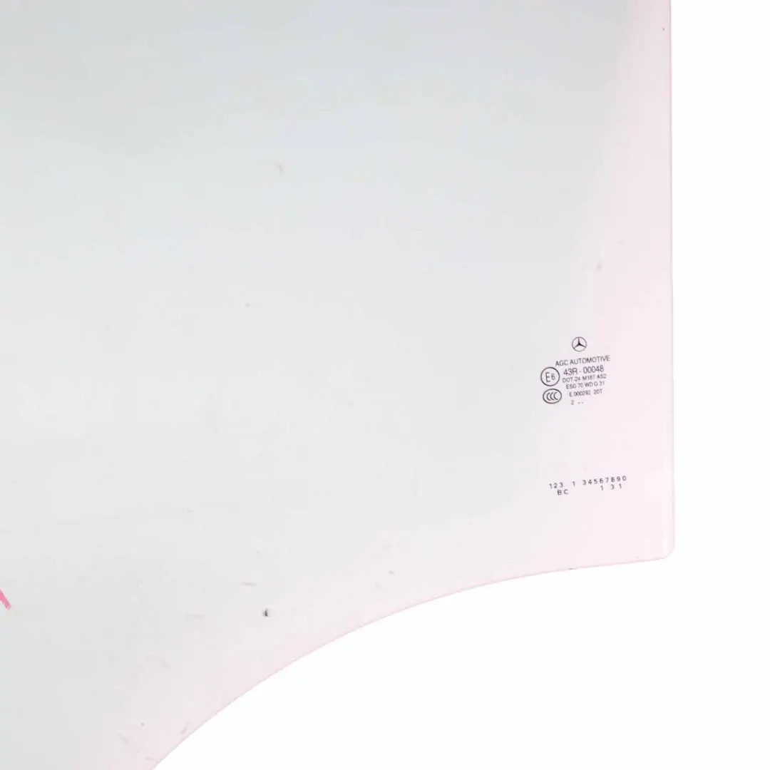 Szyba Boczna Drzwi Lewy Tył AS2 do Mercedes W176 o numerze A1767350110 Mercedes W176 Szyba Boczna Drzwi Lewy Tył AS2 - SKU A1767350110 - Numer Części A1767350110
