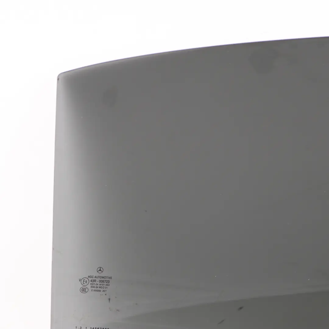 Mercedes W176 Rear Window Glass Door Black Right O/S AS3 - SKU A1767350410 - Part number A1767350410