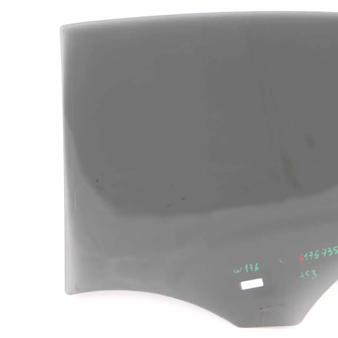 Heckscheibe Glastür Schwarz Rechts AS3 für Mercedes W176 mit Teilenummer A1767350410 Mercedes W176 Heckscheibe Glastür Schwarz Rechts AS3 - SKU A1767350410 - Teilenummer A1767350410