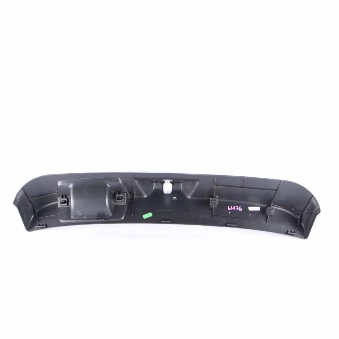 Handle Mercedes W176 Boot Trunk Lid Opener Trim Panel Cover to Tailgate with Part number A1767400172 Tailgate Handle Mercedes W176 Boot Trunk Lid Opener Trim Panel Cover - SKU A1767400172 - Part number A1767400172