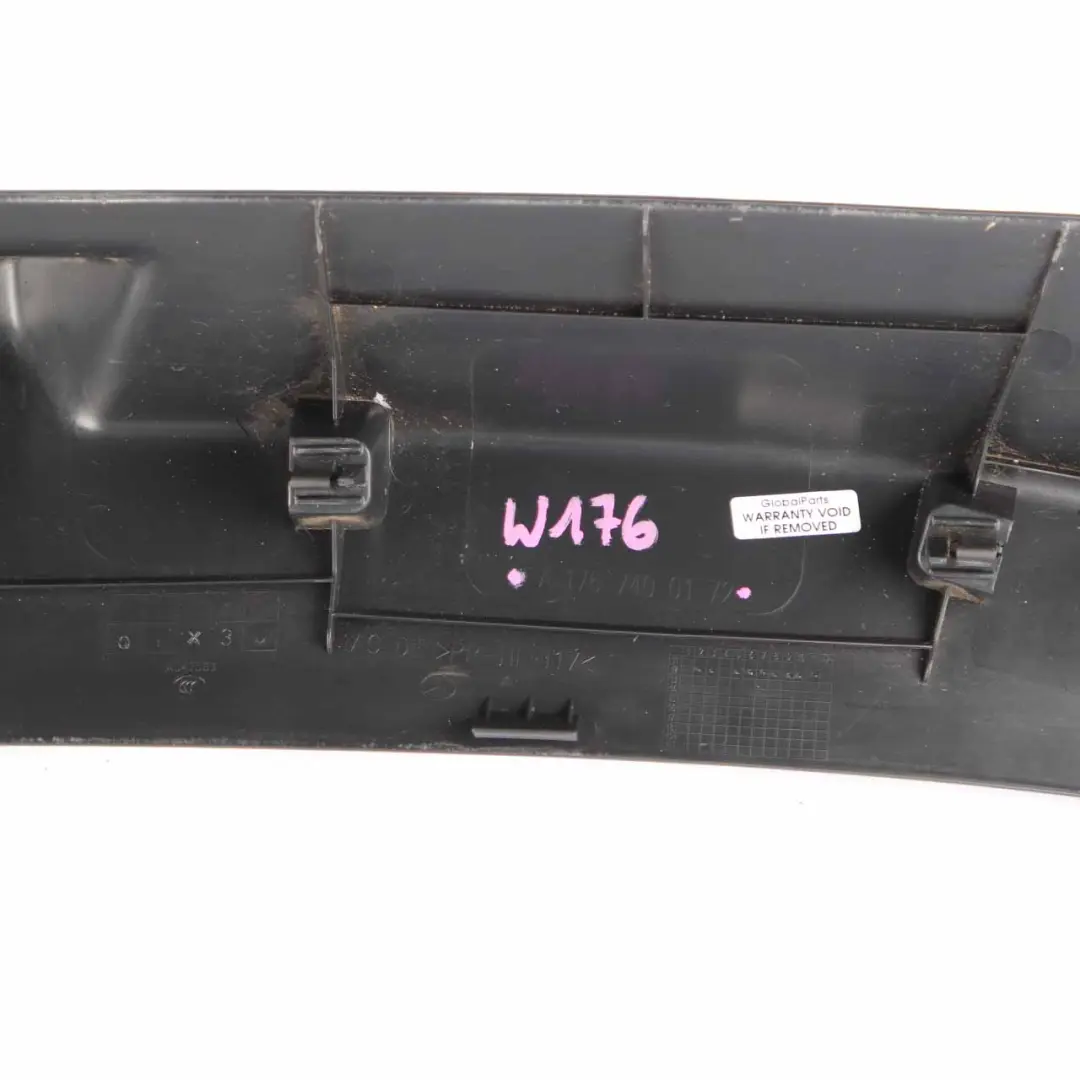 Tailgate Handle Mercedes W176 Boot Trunk Lid Opener Trim Panel Cover - SKU A1767400172 - Part number A1767400172