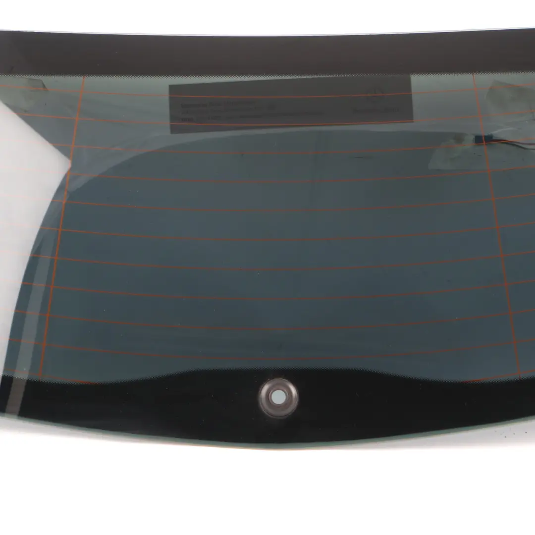 Window Mercedes W176 Tailgate Green Glass Glazing AS2 Tinting Foil to Rear with Part number A1767400357 Rear Window Mercedes W176 Tailgate Green Glass Glazing AS2 Tinting Foil - SKU A1767400357 - Part number A1767400357