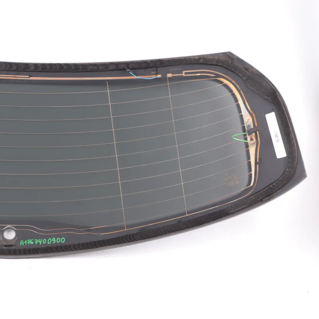 Cristal trasero Mercedes W176 Tapa del maletero Cristal AS3 Tintado para con número de pieza A1767400900 Cristal trasero Mercedes W176 Tapa del maletero Cristal AS3 Tintado - SKU A1767400900 - Número de pieza A1767400900