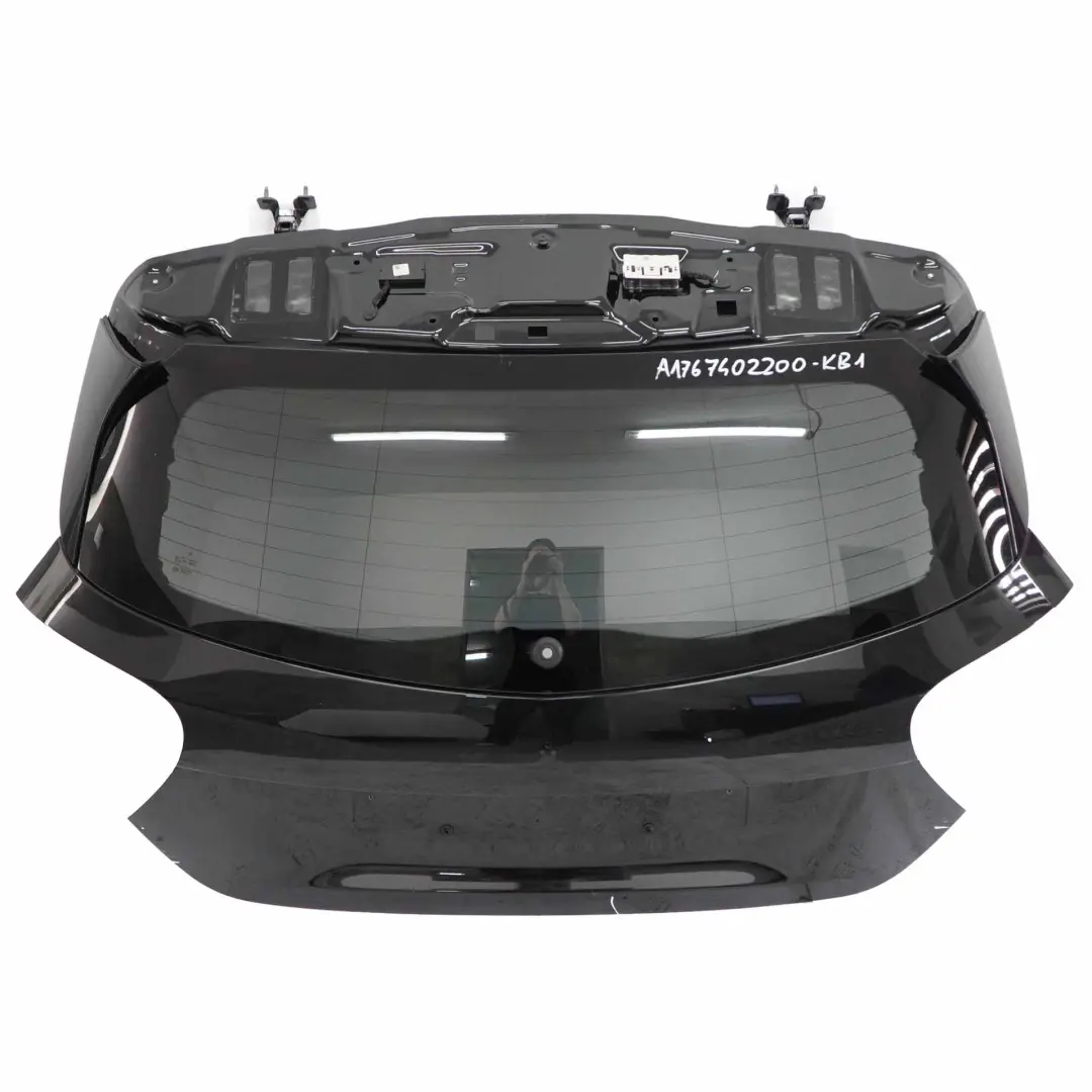 Trunk Lid Mercedes W176 Boot Tailgate Panel Kosmos Cosmic Black Metallic - 191 to with Part number A1767402200 Trunk Lid Mercedes W176 Boot Tailgate Panel Kosmos Cosmic Black Metallic - 191 - SKU A1767402200-KB1 - Part number A1767402200