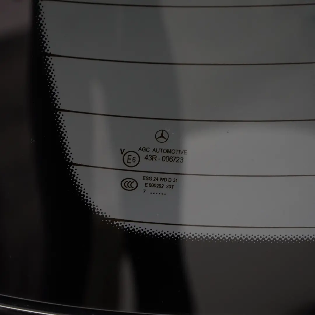 Mercedes W176 Klapa Bagażnika Kosmos Black - 191 - SKU A1767402200-KB1 - Numer Części A1767402200