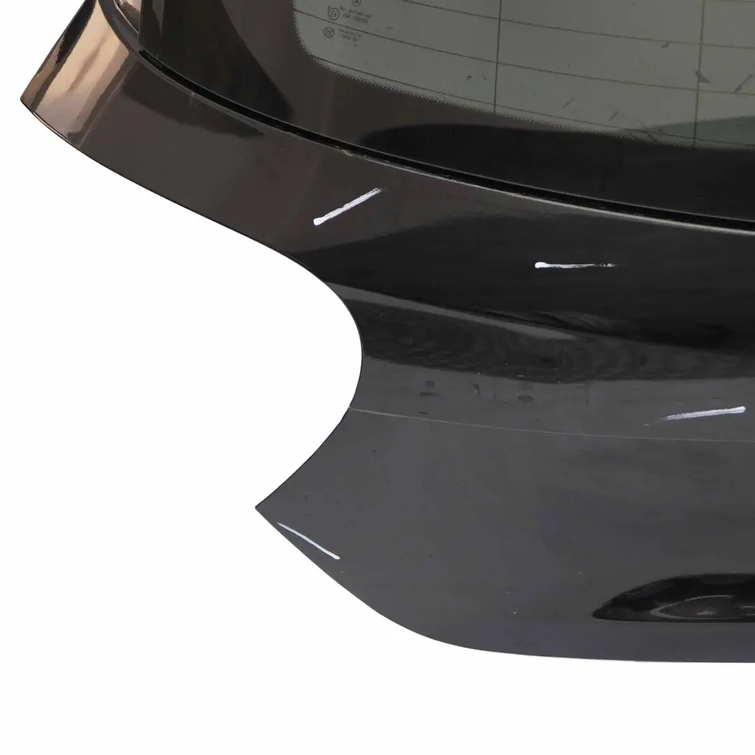Trunk Lid Mercedes W176 Boot Tailgate Panel Kosmos Cosmic Black Metallic - 191 to with Part number A1767402200 Trunk Lid Mercedes W176 Boot Tailgate Panel Kosmos Cosmic Black Metallic - 191 - SKU A1767402200-KB2 - Part number A1767402200