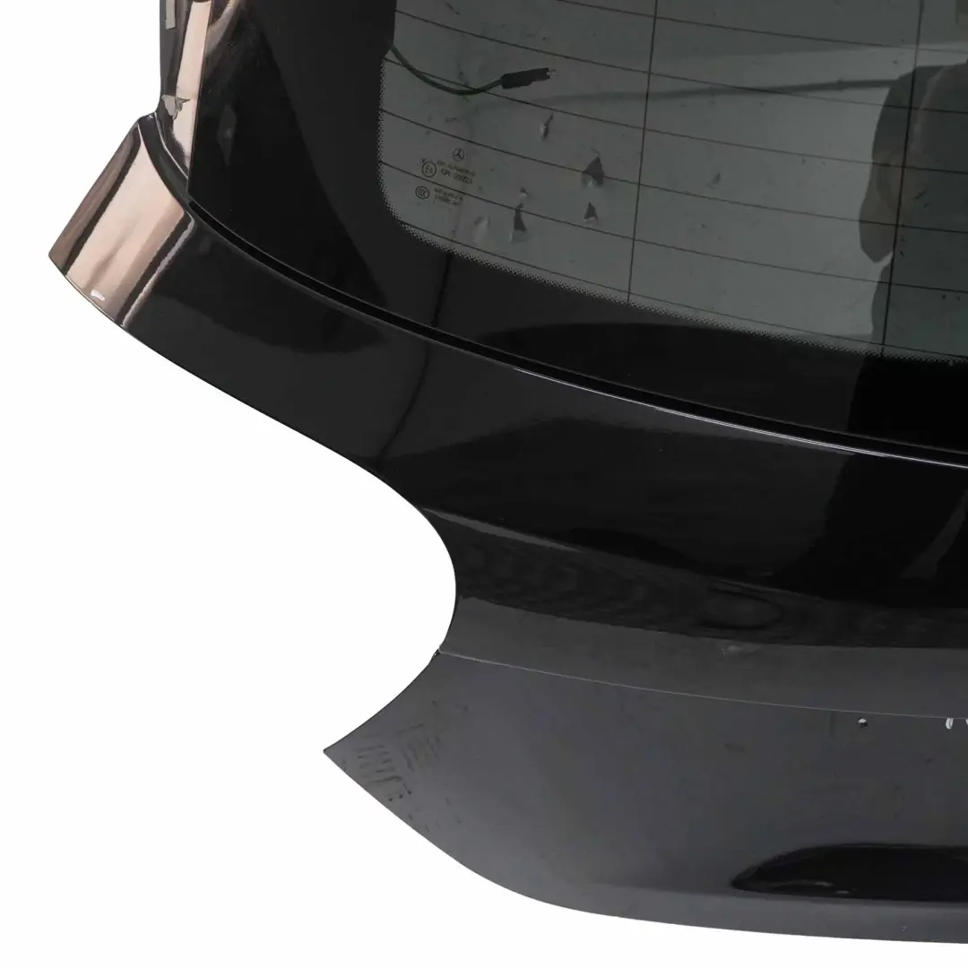 Trunk Lid Mercedes W176 Boot Tailgate Panel Kosmos Cosmic Black Metallic - 191 to with Part number A1767402200 Trunk Lid Mercedes W176 Boot Tailgate Panel Kosmos Cosmic Black Metallic - 191 - SKU A1767402200-KB3 - Part number A1767402200