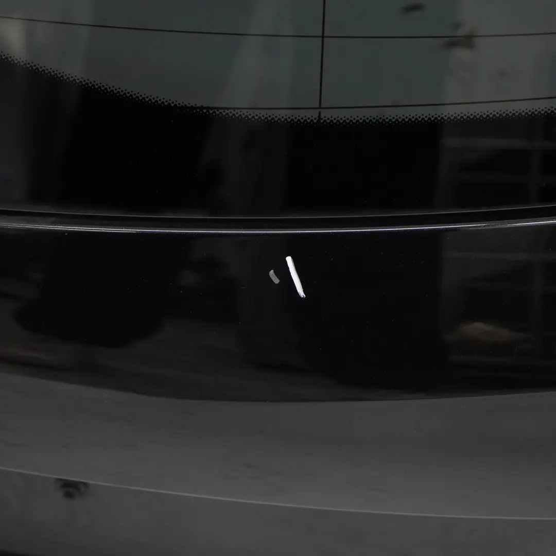 Trunk Lid Mercedes W176 Boot Tailgate Panel Kosmos Cosmic Black Metallic - 191 to with Part number A1767402200 Trunk Lid Mercedes W176 Boot Tailgate Panel Kosmos Cosmic Black Metallic - 191 - SKU A1767402200-KB3 - Part number A1767402200