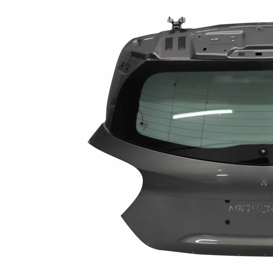 Trunk Lid Mercedes W176 Boot Tailgate Panel Mountain Grey Metallic - 787 to with Part number A1767402200 Trunk Lid Mercedes W176 Boot Tailgate Panel Mountain Grey Metallic - 787 - SKU A1767402200-MG1 - Part number A1767402200