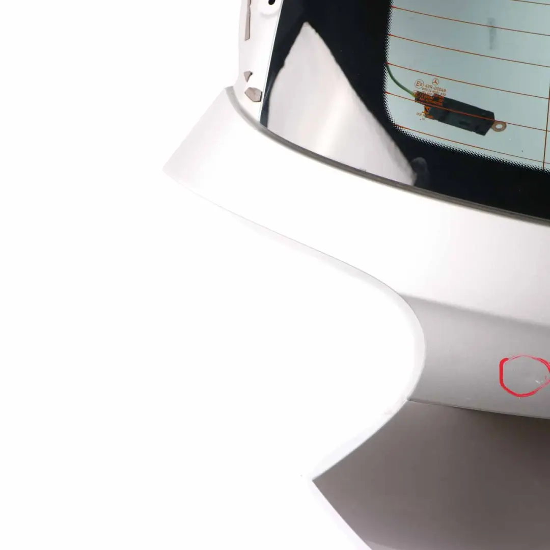  Trunk Lid Mercedes W176 Boot Tailgate Panel Polar Silver Metallic - 761 - SKU A1767402200-PLS - Part number A1767402200