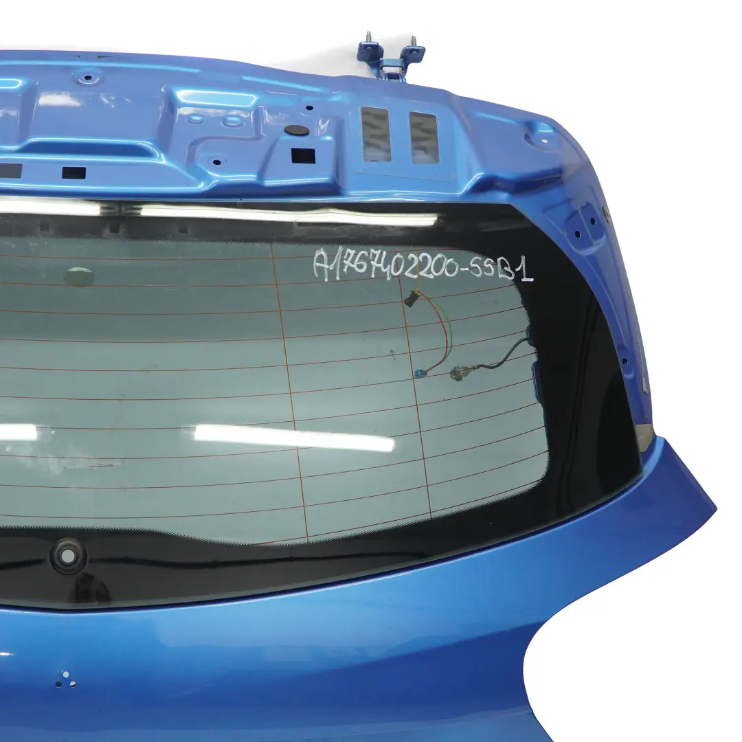  Kofferraumdeckel Mercedes W176 Heckklappenverkleidung Südseeblau Metallic - 162 - SKU A1767402200-SSB1 - Teilenummer A1767402200