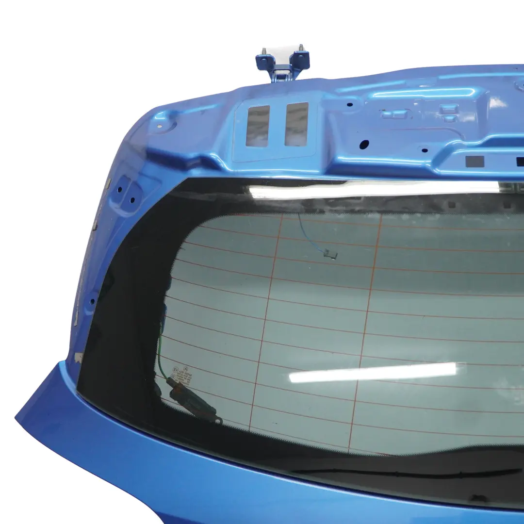 Trunk Lid Mercedes W176 Boot Tailgate Panel South Seas Blue Metallic - 162 to with Part number A1767402200 Trunk Lid Mercedes W176 Boot Tailgate Panel South Seas Blue Metallic - 162 - SKU A1767402200-SSB1 - Part number A1767402200