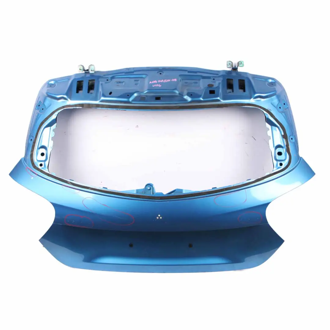 Trunk Lid Mercedes W176 Boot Tailgate Panel South Seas Blue - 162 to with Part number A1767402201 Trunk Lid Mercedes W176 Boot Tailgate Panel South Seas Blue - 162 - SKU A1767402201-SSB - Part number A1767402201