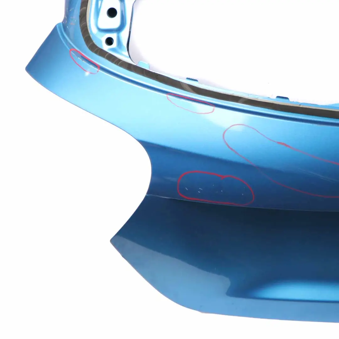 Trunk Lid Mercedes W176 Boot Tailgate Panel South Seas Blue - 162 to with Part number A1767402201 Trunk Lid Mercedes W176 Boot Tailgate Panel South Seas Blue - 162 - SKU A1767402201-SSB - Part number A1767402201