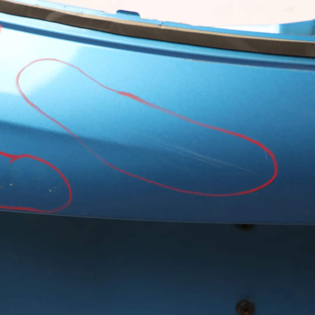  Trunk Lid Mercedes W176 Boot Tailgate Panel South Seas Blue - 162 - SKU A1767402201-SSB - Part number A1767402201