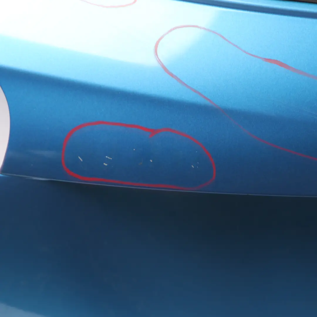  Trunk Lid Mercedes W176 Boot Tailgate Panel South Seas Blue - 162 - SKU A1767402201-SSB - Part number A1767402201