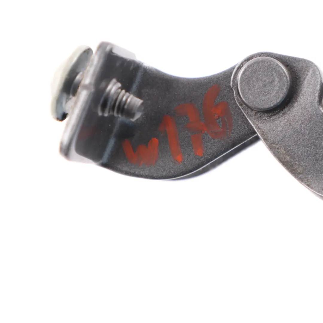 Mercedes W176 Trunk Hinge Rear Boot Left Mineral Grey Metallic B39 - SKU A1767402800-MG2 - Part number A1767402800