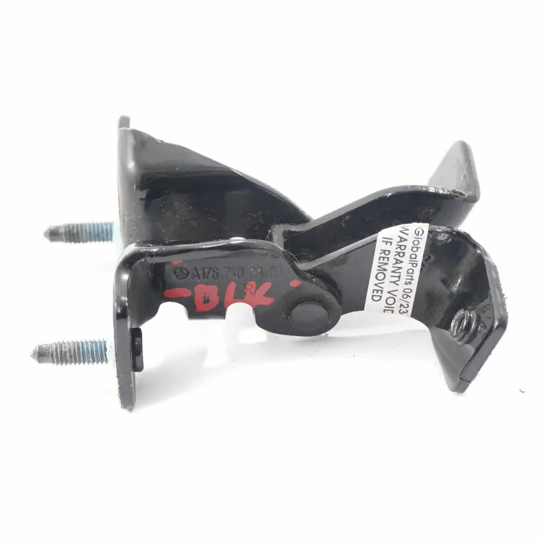 Cerniera Coperchio posteriore destro Nero per Mercedes W176 con numero di parte A1767402900 Mercedes W176 Cerniera Coperchio posteriore destro Nero - SKU A1767402900-BLK - Numero di parte A1767402900