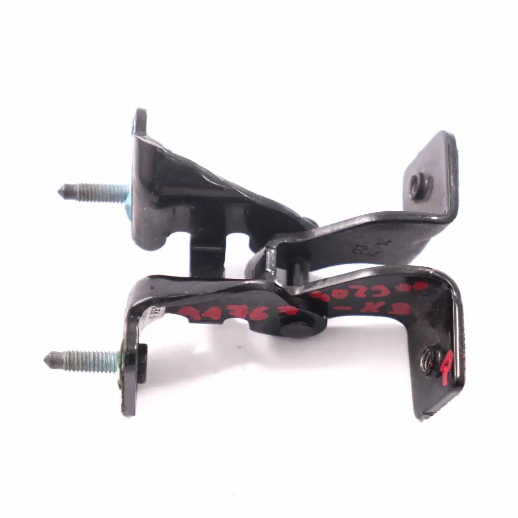 Trunk Hinge Rear Boot Lid Right O/S Kosmos Black - 191 A2467400237 to Mercedes W176 with Part number A1767402900 Mercedes W176 Trunk Hinge Rear Boot Lid Right O/S Kosmos Black - 191 A2467400237 - SKU A1767402900-KB - Part number A1767402900