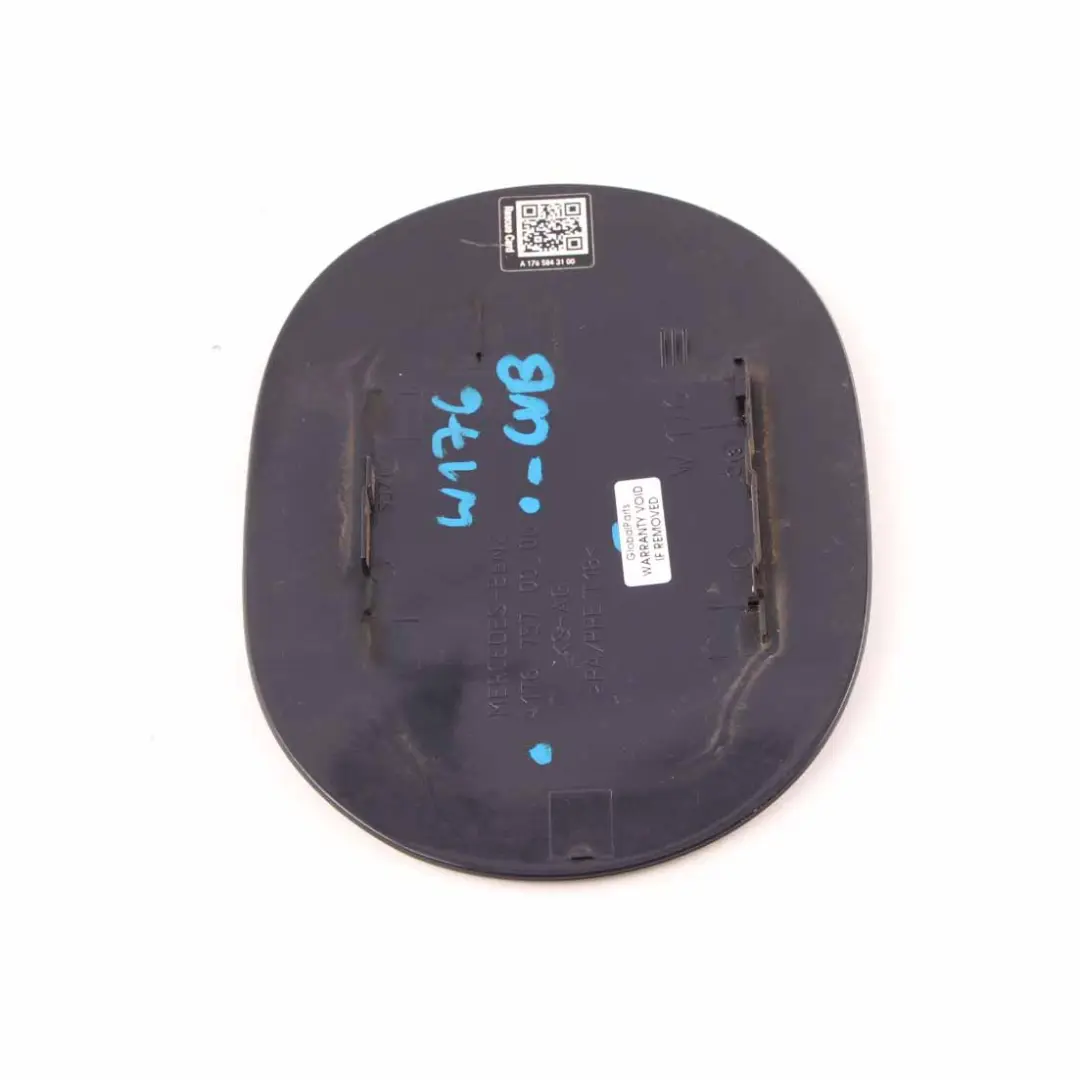 Mercedes W176 Fuel Flap Tank Cap Cover Cavansite Blue Metallic 890 - SKU A1767570006-CVB - Part number A1767570006