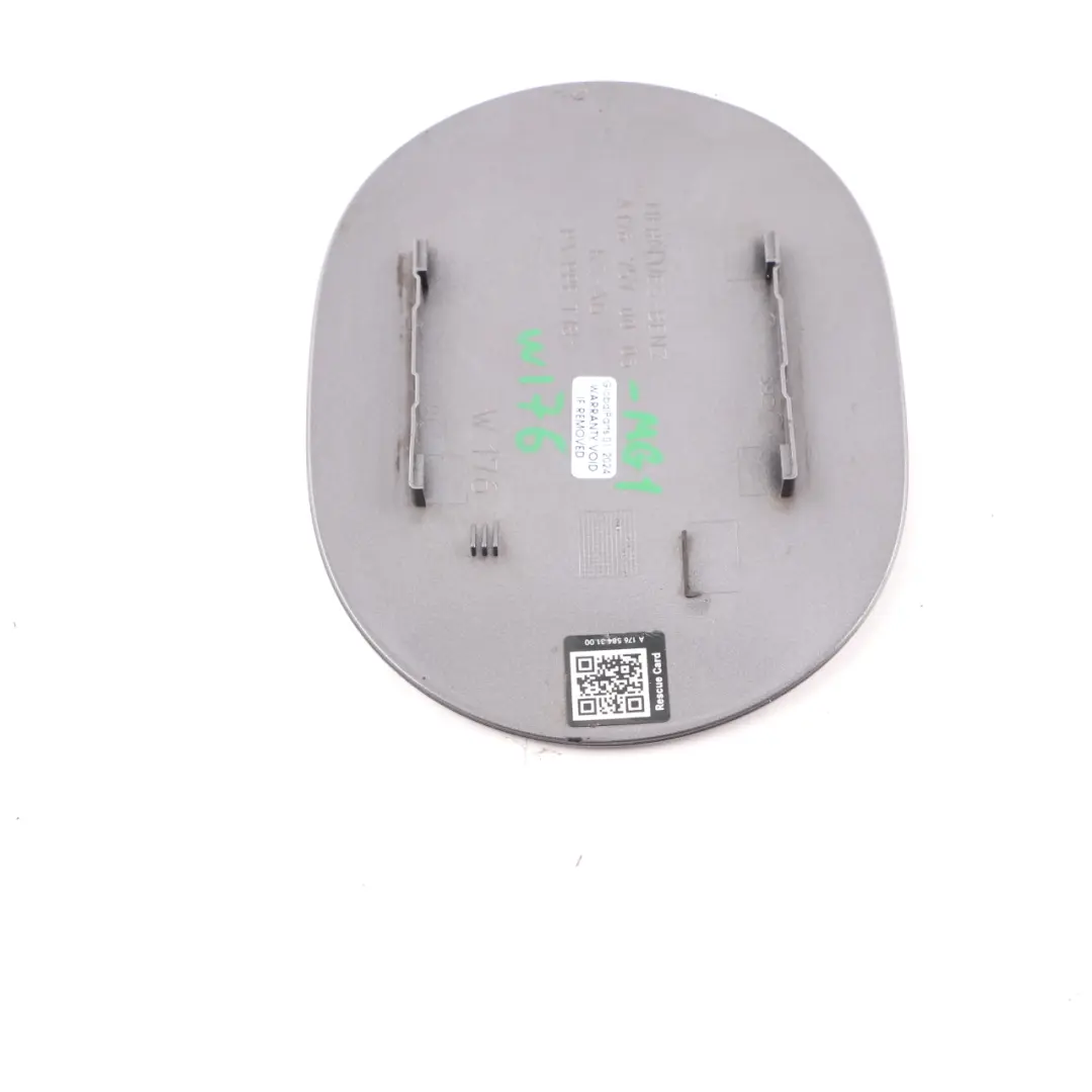 Mercedes W176 Fuel Flap Tank Cap Cover Mountain Grey Metallic 787 - SKU A1767570006-MG1 - Part number A1767570006