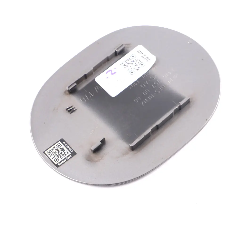Mercedes W176 Couvercle bouchon réservoir carburant Mountain Grey Metallic 787 - SKU A1767570006-MG - Numéro de pièce A1767570006