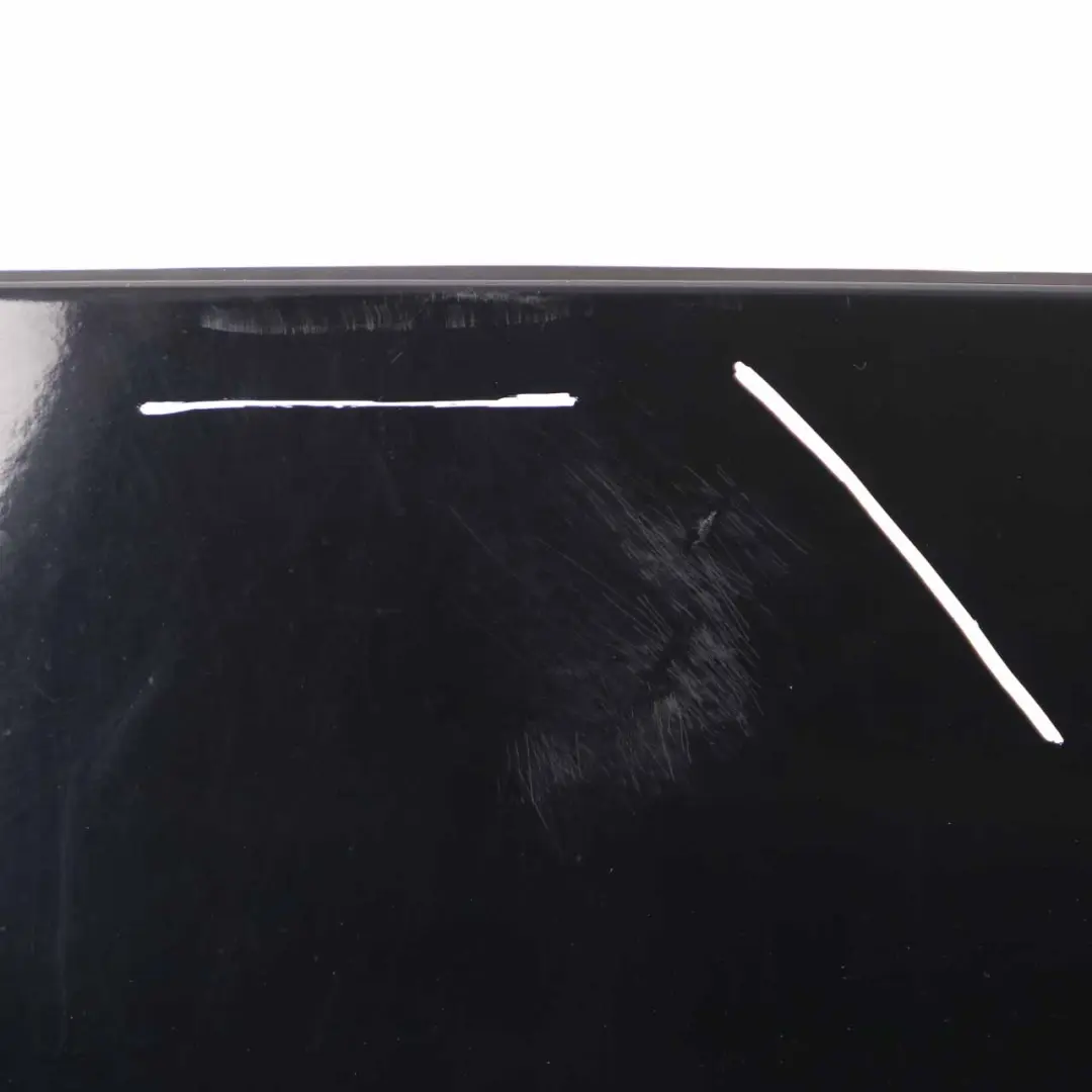 Boot Tailgate Spoiler Calcite White - 650 Black Decals to Mercedes W176 with Part number A1767900100 Mercedes W176 Boot Tailgate Spoiler Calcite White - 650 Black Decals - SKU A1767900100-CW - Part number A1767900100