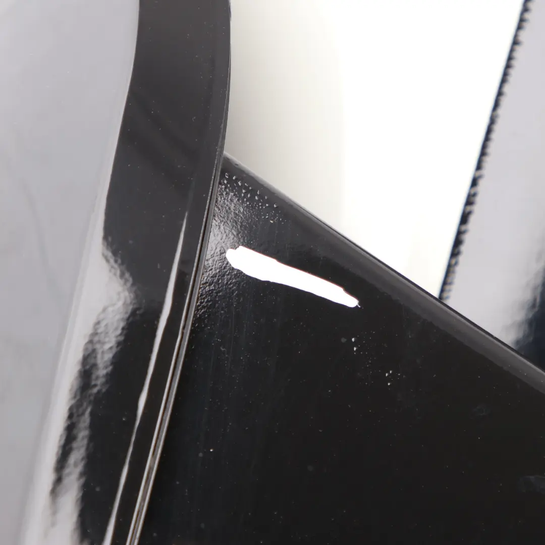 Boot Tailgate Spoiler Calcite White - 650 Black Decals to Mercedes W176 with Part number A1767900100 Mercedes W176 Boot Tailgate Spoiler Calcite White - 650 Black Decals - SKU A1767900100-CW - Part number A1767900100