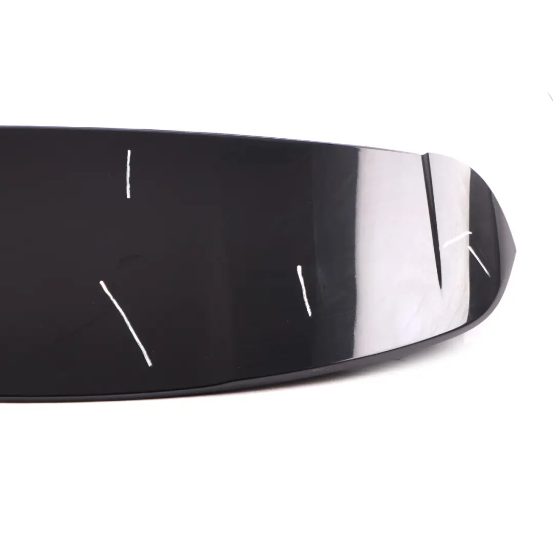 Mercedes W176 Boot Tailgate Rear Spoiler Kosmos Black Metallic - 191 - SKU A1767900100-KB1 - Part number A1767900100