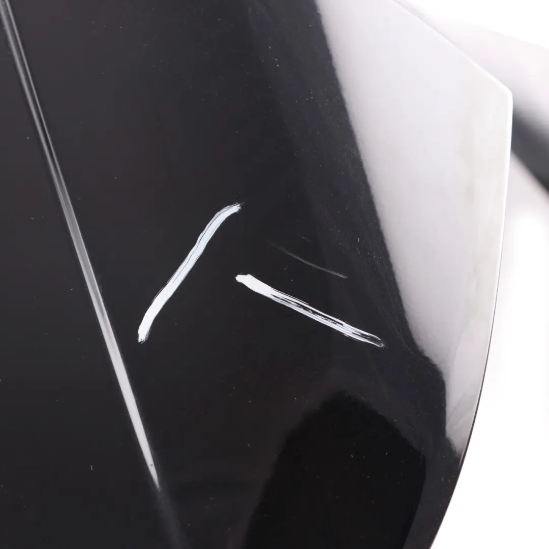 Mercedes W176 Boot Tailgate Rear Spoiler Kosmos Black Metallic - 191 - SKU A1767900100-KB1 - Part number A1767900100