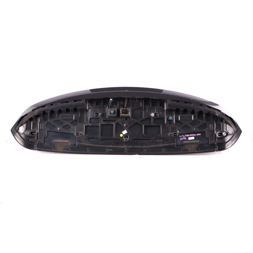 Mercedes W176 Boot Tailgate Rear Spoiler Kosmos Black Metallic - 191 - SKU A1767900100-KB1 - Part number A1767900100