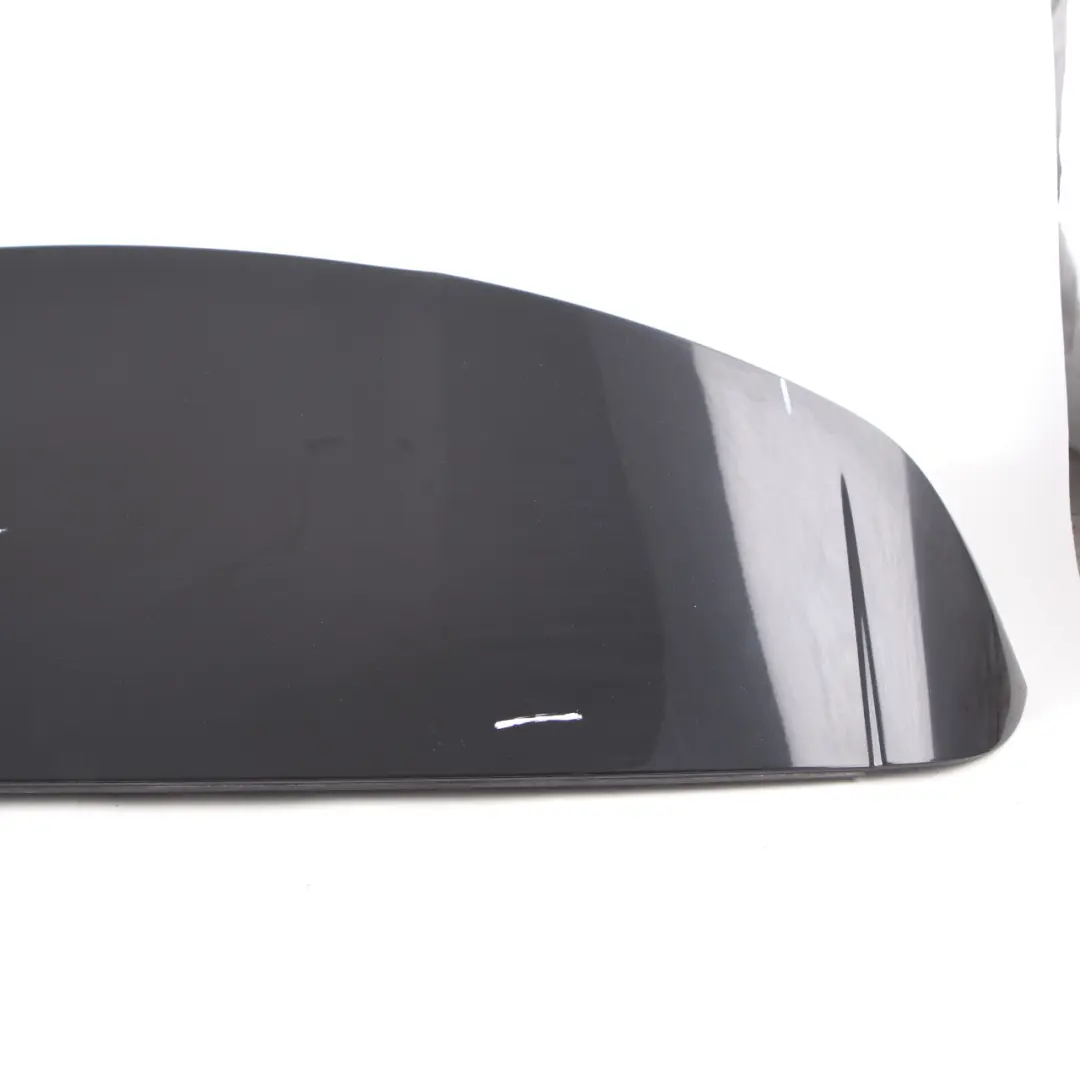 Boot Tailgate Rear Spoiler Kosmos Black Metallic - 191 to Mercedes W176 with Part number A1767900100 Mercedes W176 Boot Tailgate Rear Spoiler Kosmos Black Metallic - 191 - SKU A1767900100-KB - Part number A1767900100