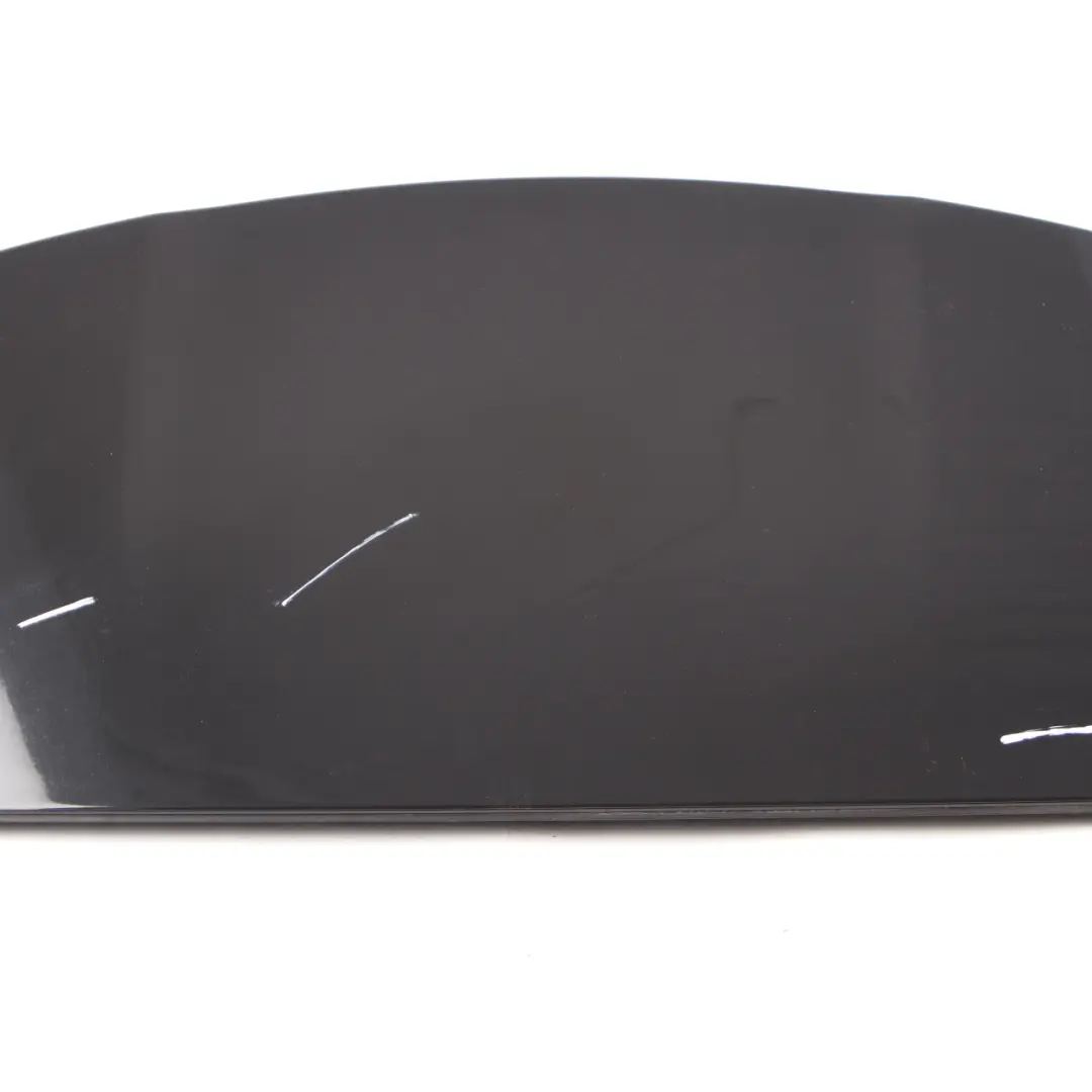 Mercedes W176 Boot Tailgate Rear Spoiler Kosmos Black Metallic - 191 - SKU A1767900100-KB - Part number A1767900100
