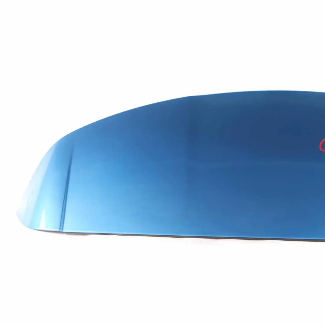 Maletero Tailgate Spoiler Cover South Sea Blue Metallic 162 para Mercedes W176 con número de pieza A1767900488 Mercedes W176 Maletero Tailgate Spoiler Cover South Sea Blue Metallic 162 - SKU A1767900488-SSB - Número de pieza A1767900488