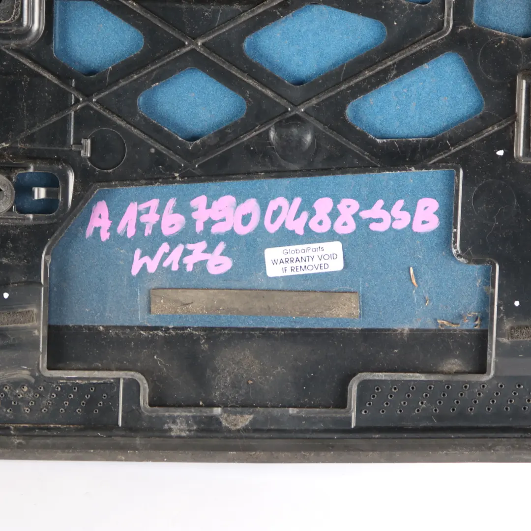 Mercedes W176 Spoiler Klapy Bagażnika Tylny Tył Niebieski - SKU A1767900488-SSB - Numer Części A1767900488