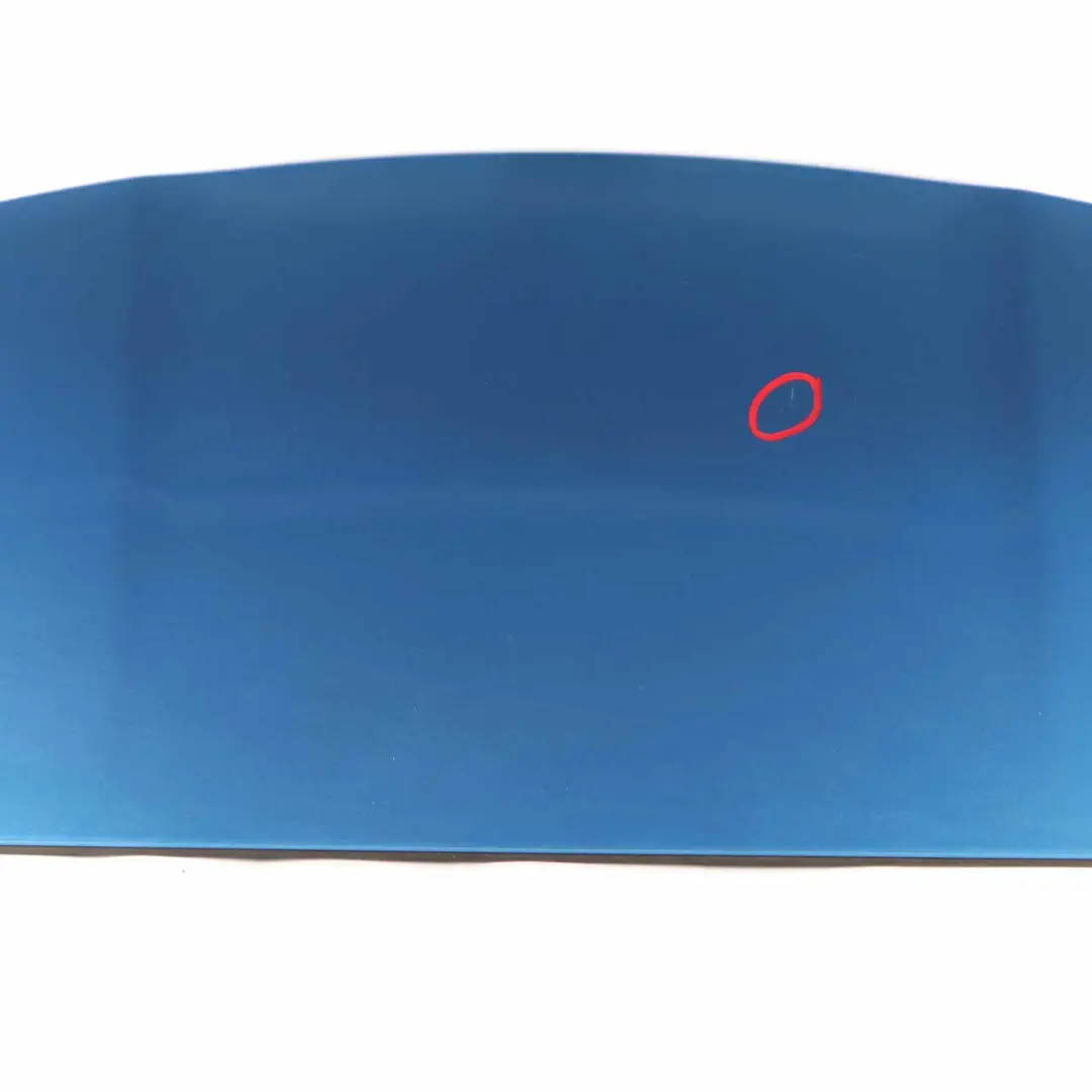Boot Tailgate Spoiler Cover South Sea Blue Metallic 162 to Mercedes W176 with Part number A1767900488 Mercedes W176 Boot Tailgate Spoiler Cover South Sea Blue Metallic 162 - SKU A1767900488-SSB - Part number A1767900488