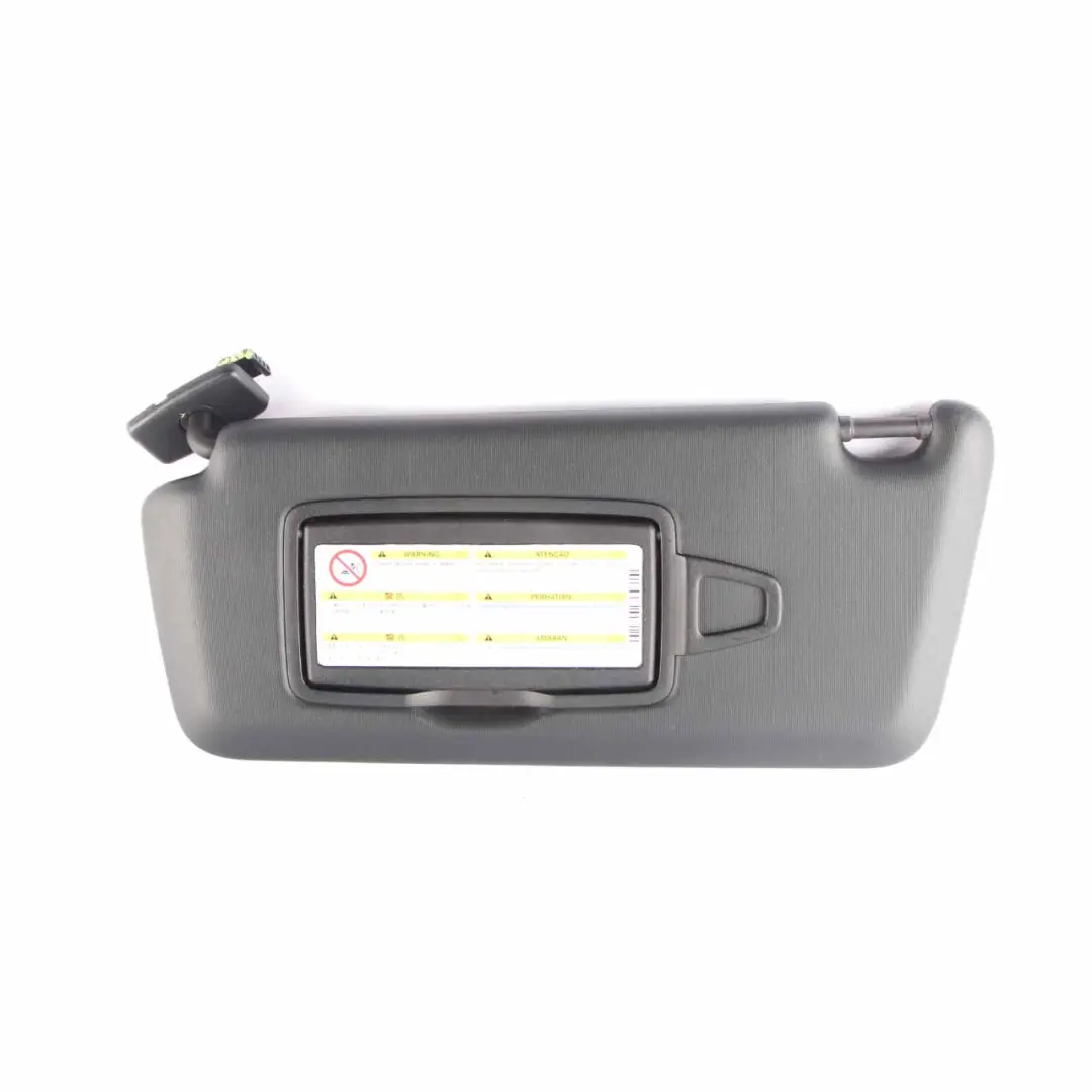 Sun Visor Mercedes W176 Cover Left N/S Trim Panel Black to with Part number A1768100010 Sun Visor Mercedes W176 Cover Left N/S Trim Panel Black - SKU A1768100010 - Part number A1768100010